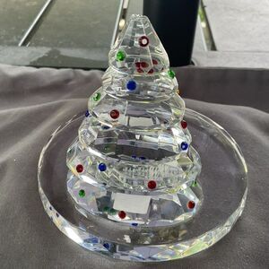 PartyLIte Faceted Crystal Tealight Holder